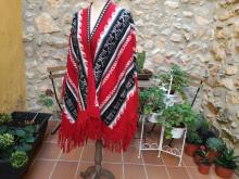 Alpacawool knit shawl