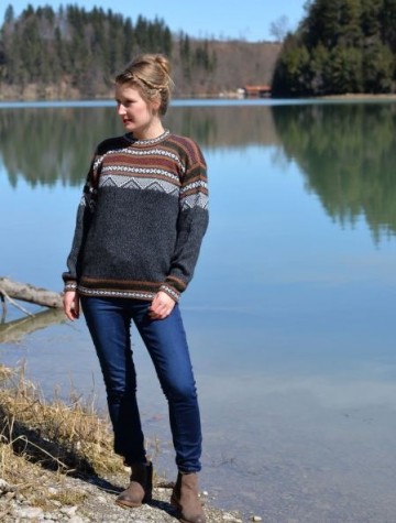 Alpaka pullover 128