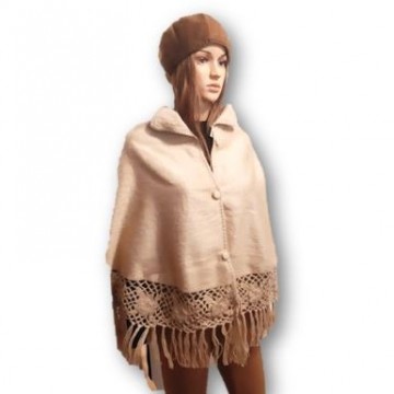 Beige cape