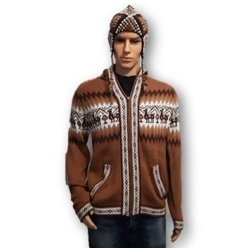 Camel alpaca pullover 0