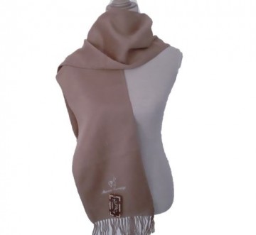 Champagne alpacawol sjaal