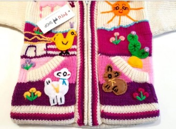 Creme roze girl hoodie