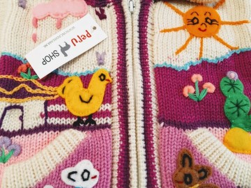 Creme roze peru jasje