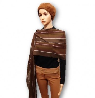 Dames alpaca shawl