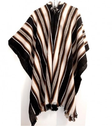 Peruvian poncho mens