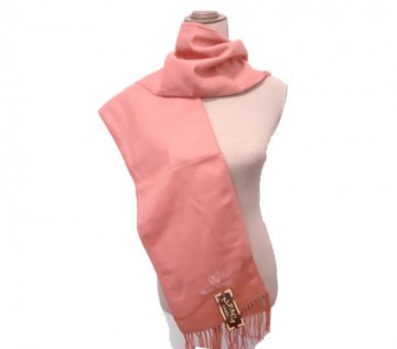 Licht rood alpaca sjaal