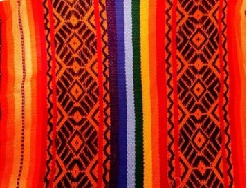 poncho alpaca peru