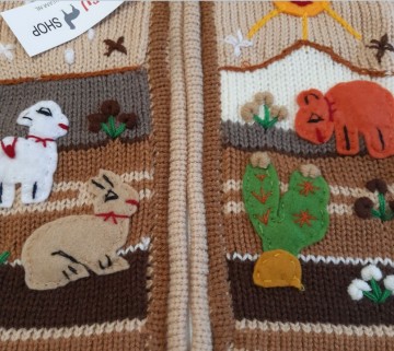 Peruaanse kinder jasje 0