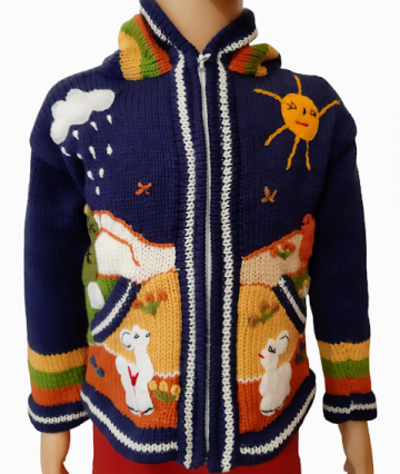 Peruvian hoodie 104
