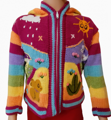 Peruvian hoodie 105