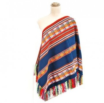 Peruvian poncho men 0