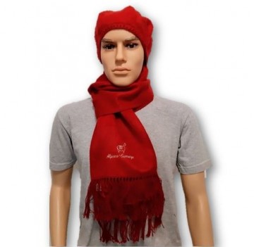 Rode alpaca beret