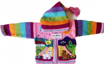 Roze kinder sweater