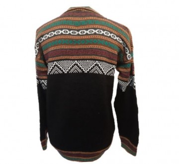 Black alpaca sweater womens