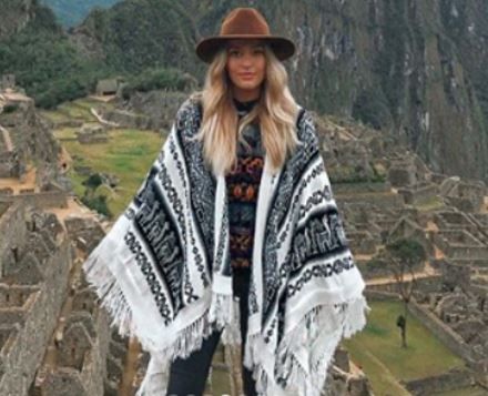 male poncho sweater
